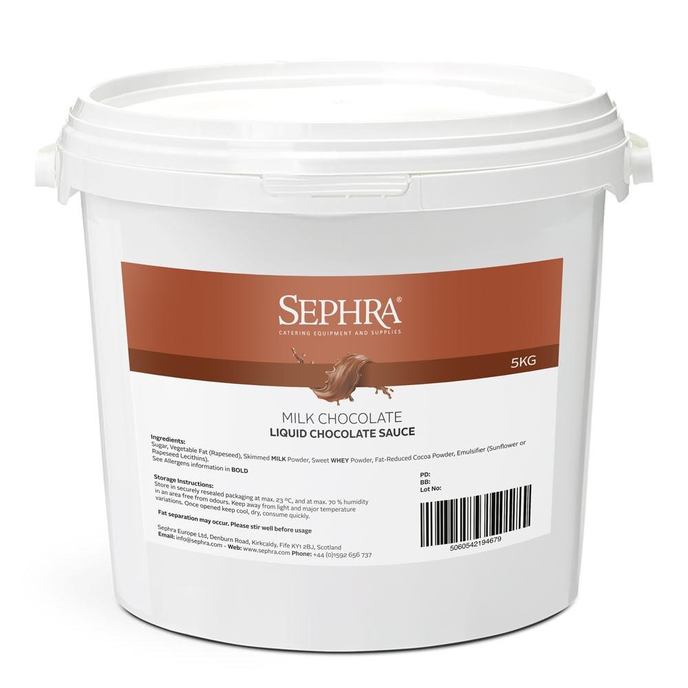Sephra Liquid Chocolate - Milk 5kg - OFFER